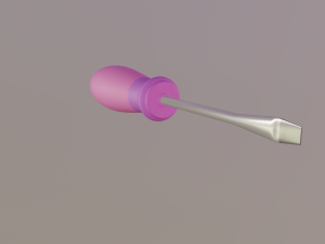 screwdriver Modelo 3D