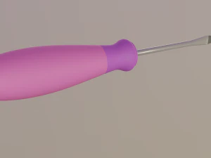 螺丝刀 3D 模型