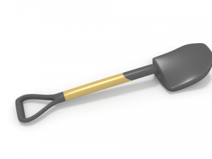 shovel small Modelo 3D