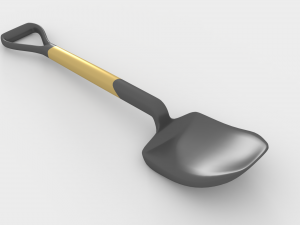 shovel small Modello 3D