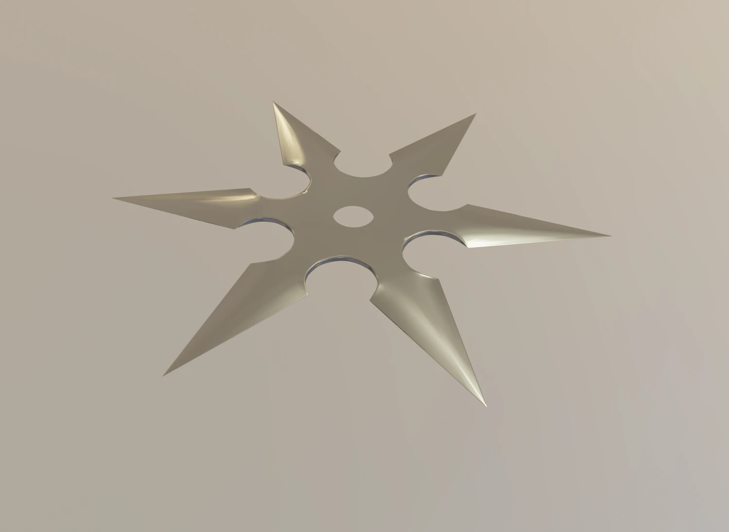 shuriken 3D Model .c4d .max .obj .3ds .fbx .stl .blend 