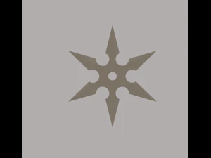 shuriken 3D Model