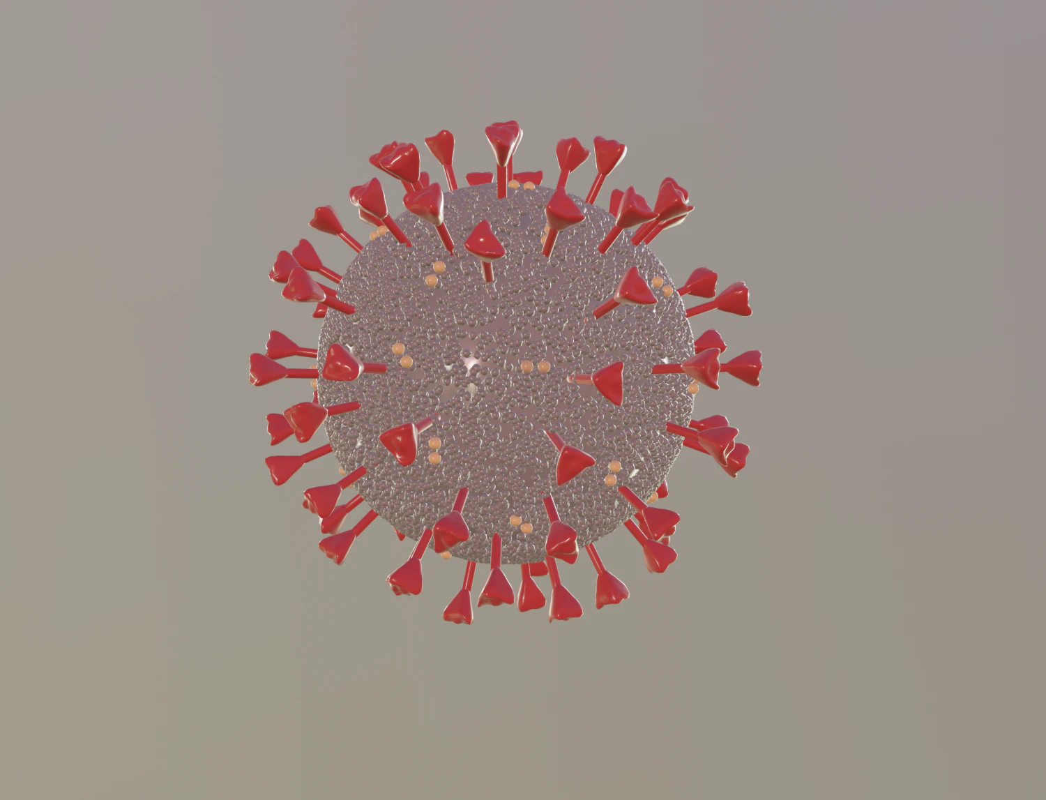 corona virus 3D Model .c4d .max .obj .3ds .fbx .stl .blend 
