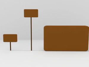 sign 3D Model