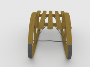 sled 3D 모델