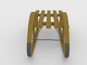 sled 3D Model
