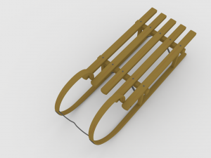 sled 3D 모델