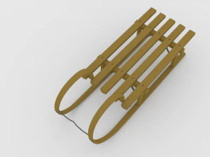 sled 3D Model