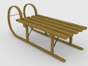 sled 3D Model