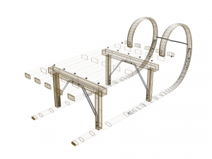 sled 3D 모델