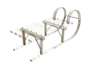 sled 3D Model