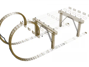 sled 3D Model