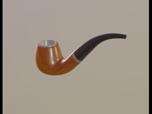 smoking pipe 3D-Modell