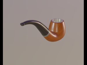 smoking pipe 3D-Modell