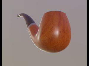 smoking pipe 3D-Modell