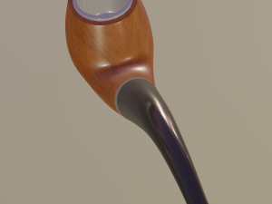 smoking pipe 3D-Modell