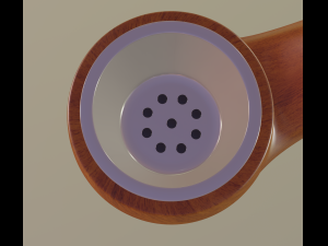 smoking pipe 3D-Modell