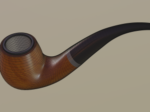 smoking pipe 3D-Modell