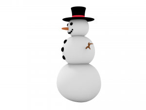 snowman Modelo 3D