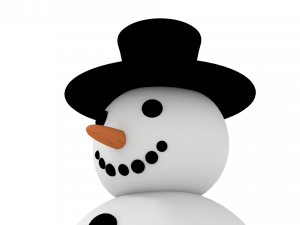 snowman Modelo 3D