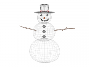 snowman Modelo 3D