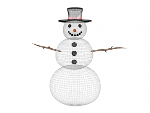snowman Modelo 3D