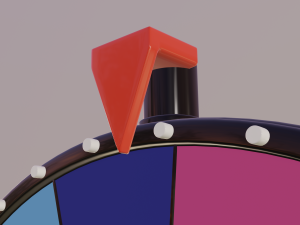 spinning wheel 3D 모델