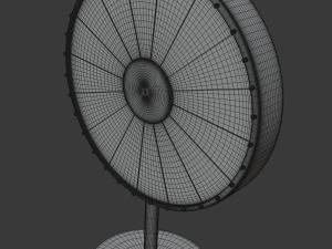 spinning wheel 3D 모델