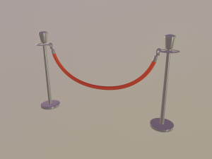 stanchions Modèle 3D