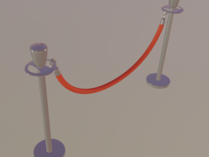 stanchions Modèle 3D