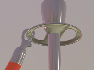 stanchions Modèle 3D