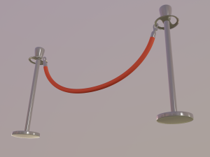 stanchions Modèle 3D