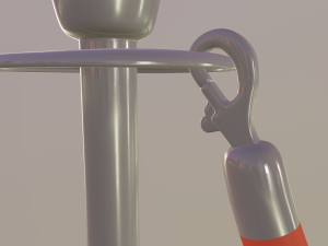 stanchions Modèle 3D
