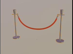 stanchions Modèle 3D
