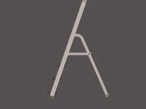 Stehleiter 3D Modell