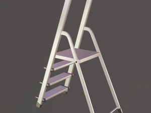 Stehleiter 3D Modell
