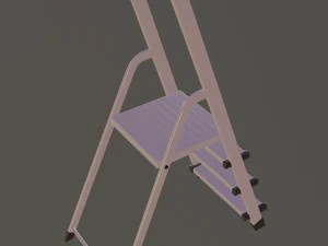 Stehleiter 3D Modell
