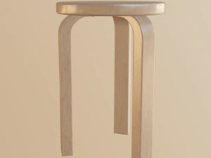 stool 3 legs 3D Model
