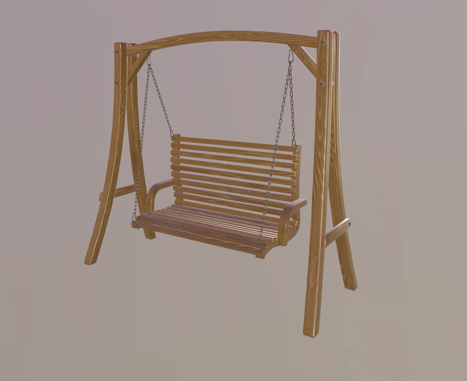 swing chair 3D Model .c4d .max .obj .3ds .fbx .stl .blend 