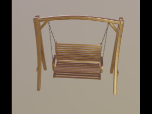 swing chair 3D 模型