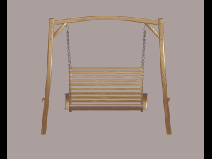 swing chair 3D 模型