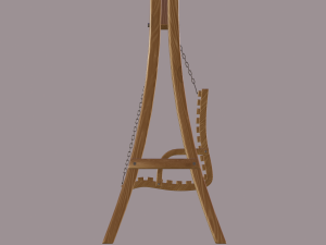 swing chair 3D 模型