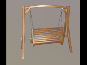 swing chair 3D 模型