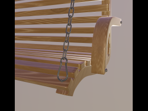 swing chair 3D 模型