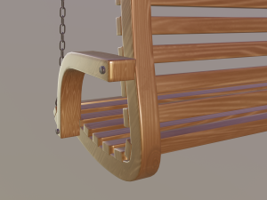 swing chair 3D 模型