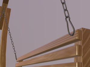 swing chair 3D 模型