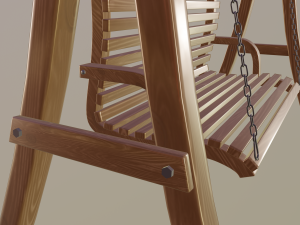 swing chair 3D 模型