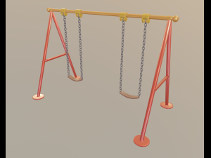 swings 3D मॉडल