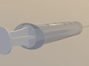 seringa Modelo 3D