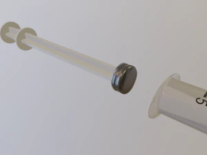 seringa Modelo 3D